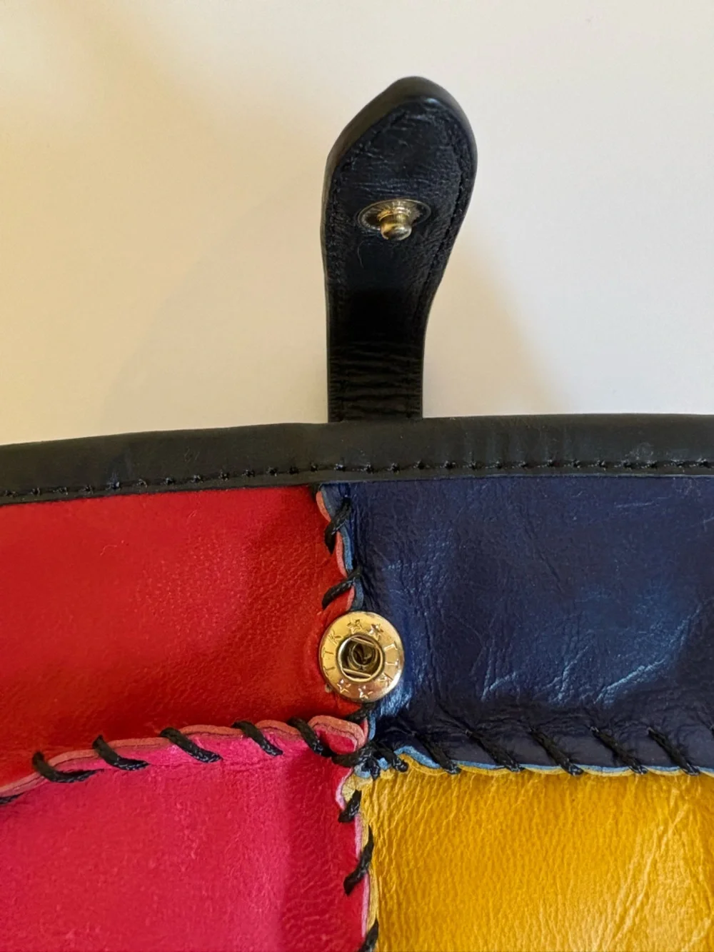 Clever Carriage Co NWT Patchwork Leather Crossbody